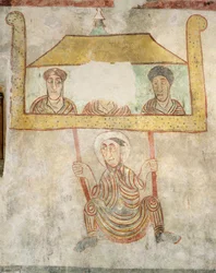 Saint Proculus fuyant la ville de Vérone